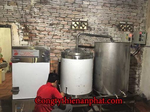 nồi nấu rượu công nghiệp