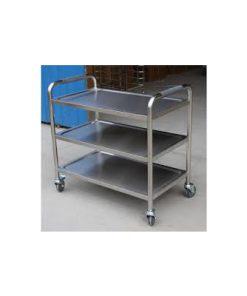 xe đẩy Inox 3 tầng